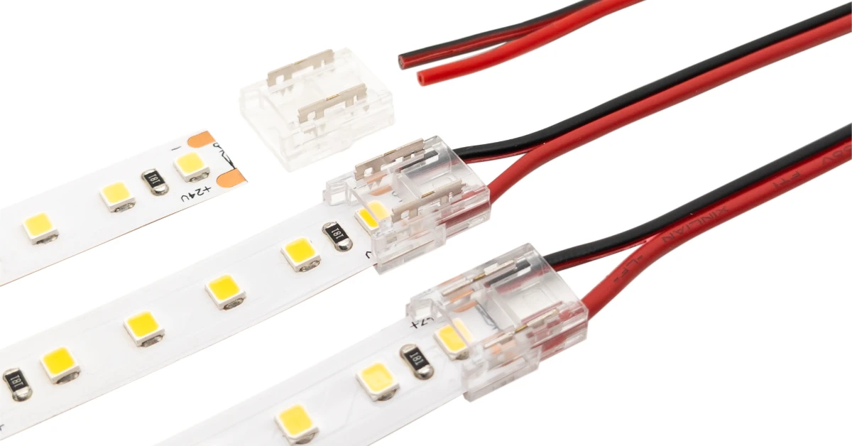 Connector strip to wire IP20